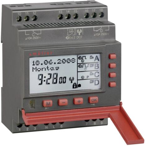 Müller SC 88.20 pro 230V 50-60Hz Programmateur horaire pour rail numérique 230 V/AC 2500 W Q04758