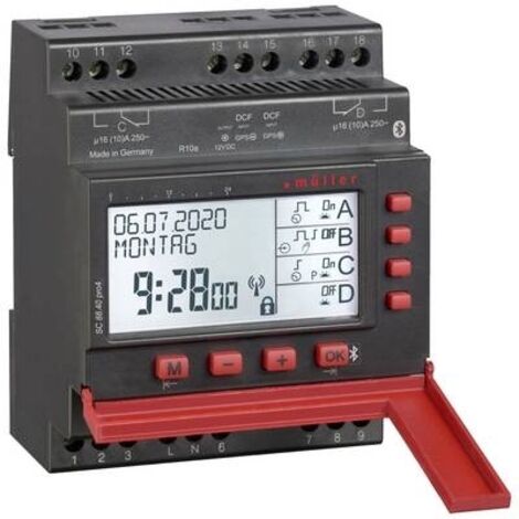 Müller SC 88.20 pro4 Zeitprogrammierer schwarz