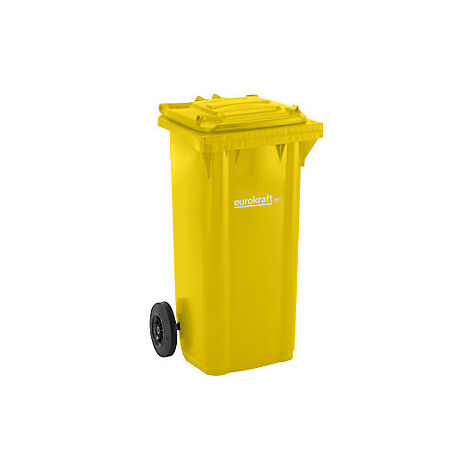 Mülltonne aus Kunststoff DIN EN 840  Volumen 120 l  BxHxT 505 x