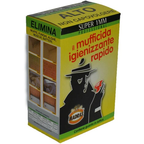 Camp RIMUOVI MUFFA, Antimuffa igienizzante professionale, Elimina  rapidamente muffe, funghi, muschi e alghe, 750ml