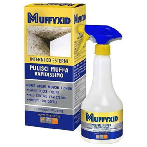 MUFFYXID FAREN TRATTAMENTO ELIMINA MUFFA 500 ML FARMICOL PULIZIA IGIENE CASA