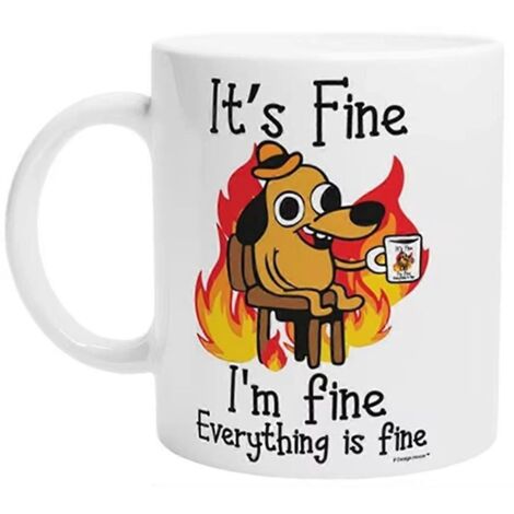 Mug à café/bière, tasse à café, mug humoristique réutilisable, design amusant ---