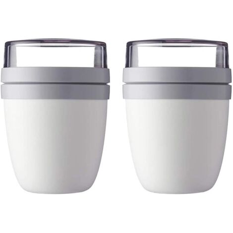 Mug à emporter 2 pièces（Blanc）-Fei Yu