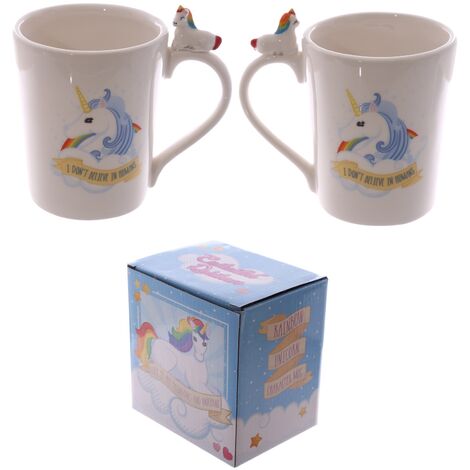 Mug céramique Licorne bleue