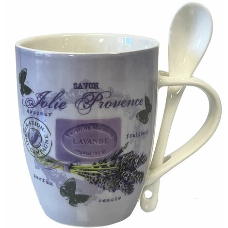 Mug cuillère Jolie Provence