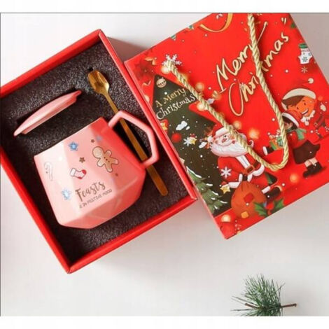 Mug de Noël ECARLA, rose KUBSWR