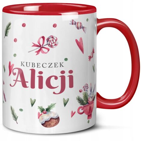 Mug de Noël personnalisé avec prénom, cadeau du Père Noël pour enfants, veille de Noël + prénom