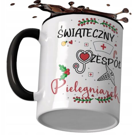 Mug de Noël pour une infirmière - Cadeau de Noël