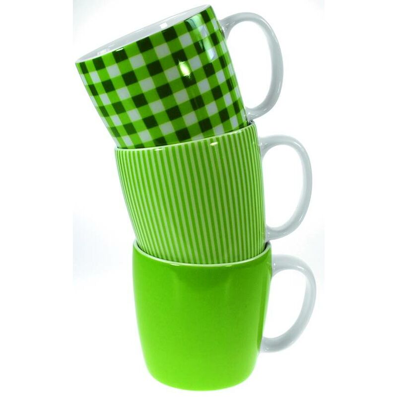 

Mug de porcelana banda verde - Ambit