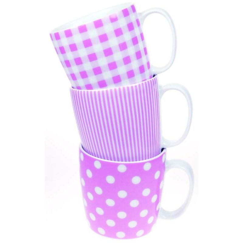 

Mug de porcelana topos rosa - Ambit