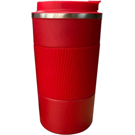 Mug de voyage 2024 pour boissons chaudes et froides, mug isotherme à double paroi avec couvercle étanche