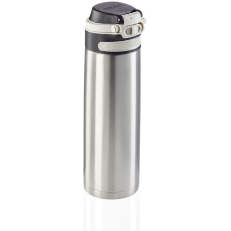 Mug de voyage Leifheit 03272 600 ml Argent Acier inoxydable