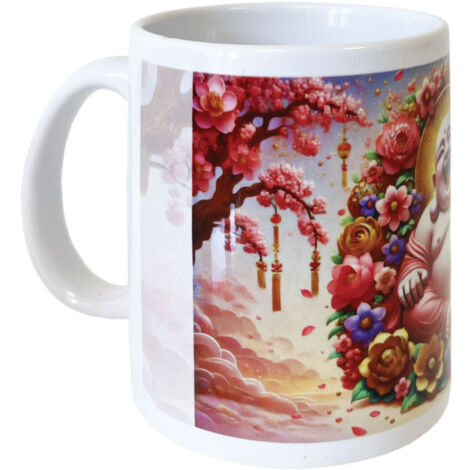 Mug en céramique - Bouddha rieur, Bouddha de l'abondance