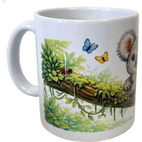 Mug en céramique Koala nature poétique  350 ml