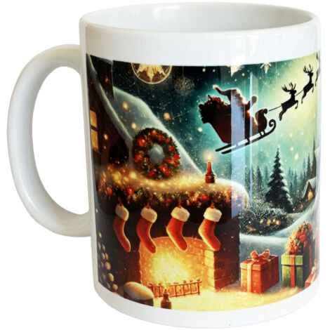 Mug en céramique nuit de noël - CBKreation