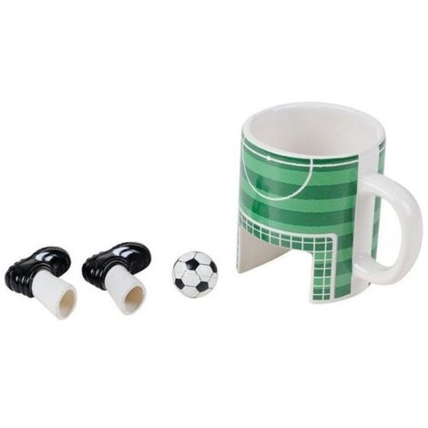 Mug Football - OUT OF THE BLUE - Mug en Céramique - Vert - Compatible Lave-Vaisselle - Design Contemporain