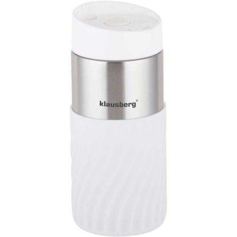 Mug isotherme 300 ml KLAUSBERG blanc KB-7631