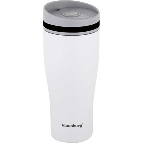 Mug isotherme 380 ml KLAUSBERG blanc KB-7619
