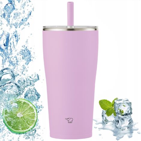 Mug isotherme avec paille pour boissons ZOJIRUSHI SX-HA72H-AM 720 ml Violet