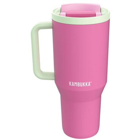 Mug isotherme avec paille télescopique Kambukka Rio Tumbler 950ml Bubblegum Mint