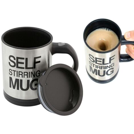Mug isotherme BB50 à mélange automatique pour café et thé - Gadget amusant