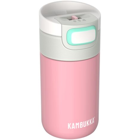 Mug Isotherme Bibo Baby Pink Conservation Optimale, Couleur Tendance Et Nettoyage Facile. - Kambukka Bibo