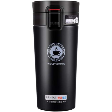 Mug isotherme de voyage en acier inoxydable - Tasse à café isolée sans BPA