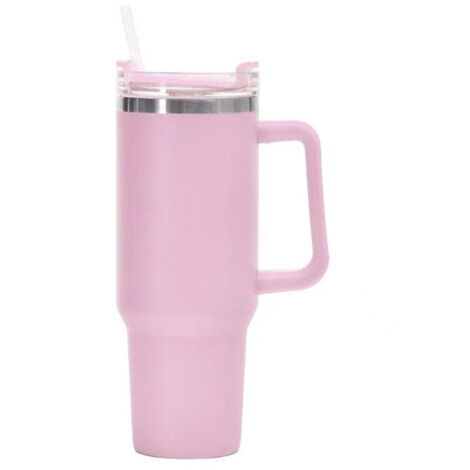Mug isotherme de voyage  (rose clair)