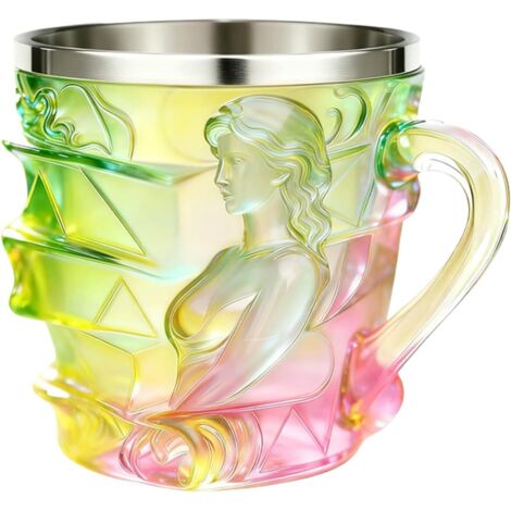 Mug Livre - Tasse 15cl Design Féminin Pour Boissons - Mug Livre Peint À La