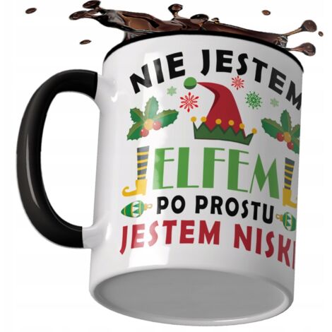 Mug lutin de Noël - Cadeau de Noël