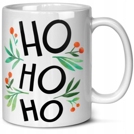 Mug Père Noël pour un cadeau de Noël - Gui de Noël Ho Ho