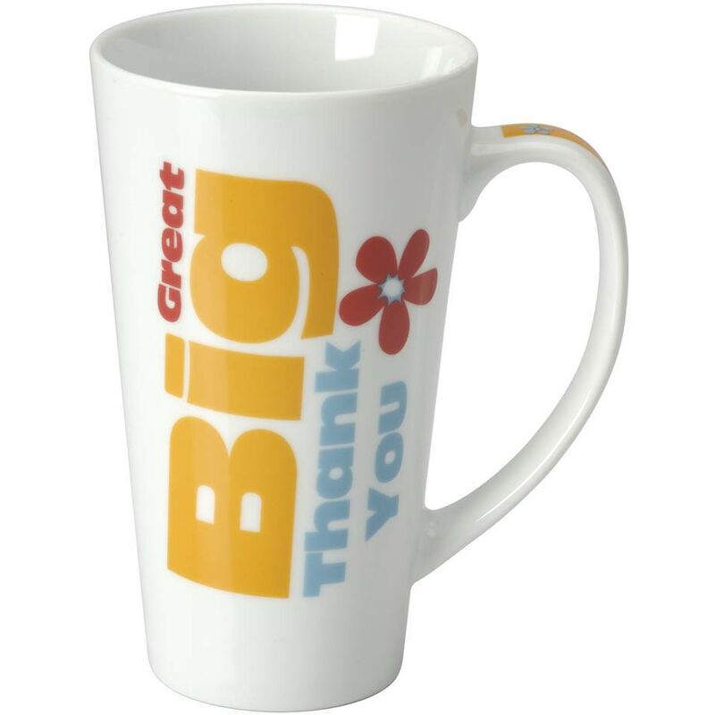 

Mug Porcelana 480 Ml. Thank You