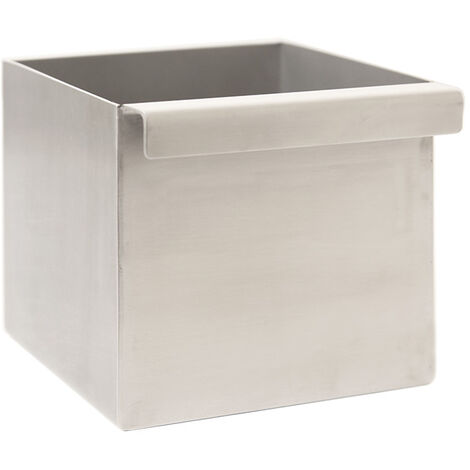 Mug récupérateur carré Le Marquier en inox 0,5 l pour plancha