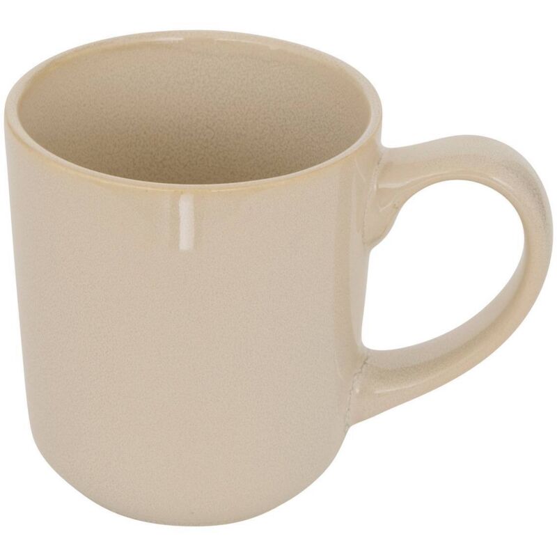 Mug Terre inconnue beige L13,5xp9,2xH10cm - Atmosphera créateur d'intérieur