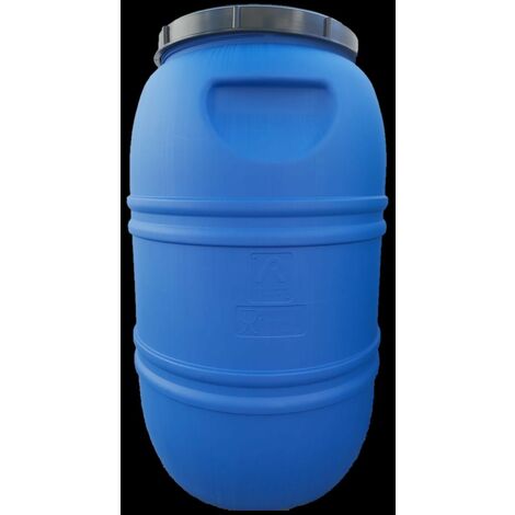 BIDÓN ALIMENTARIO 220 L ROSCA COLOR AZUL