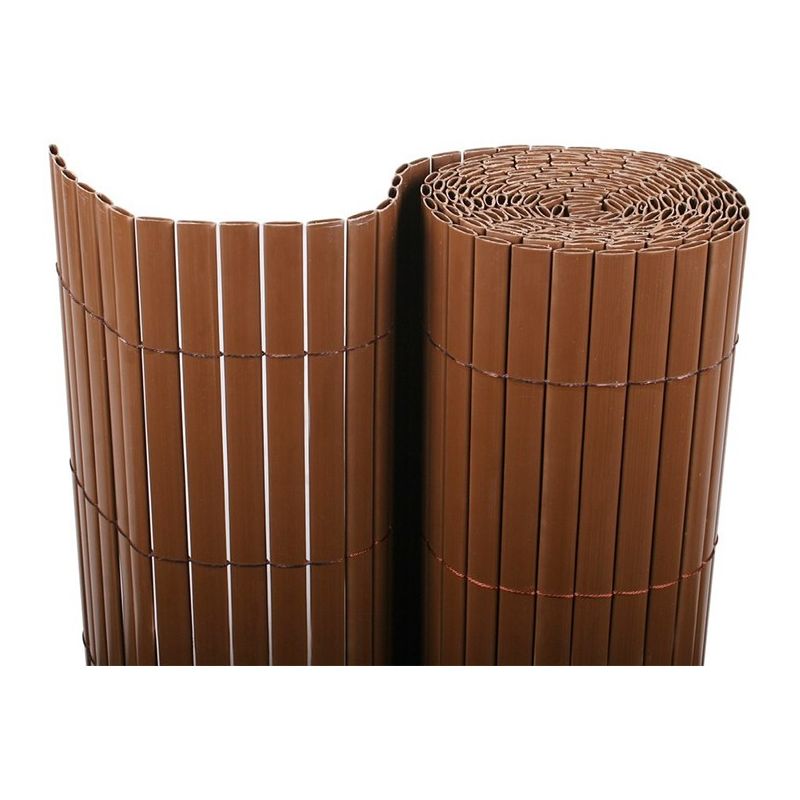 

Mugar - Cañizo PVC Doble Cara Marrón Chocolate. 3M1.5x3m1.5x3m