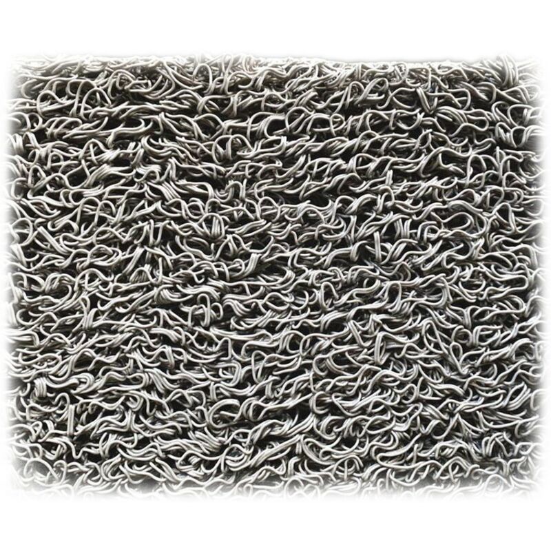 

ML. FELPUDO RIZOS CON BASE 1,22 m Ancho GRIS - Mugar