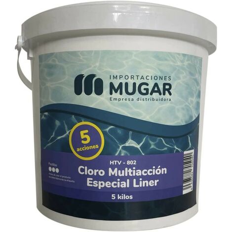 MUGAR MUGAR- Cloro Multiacción Especial Liner- 5kg