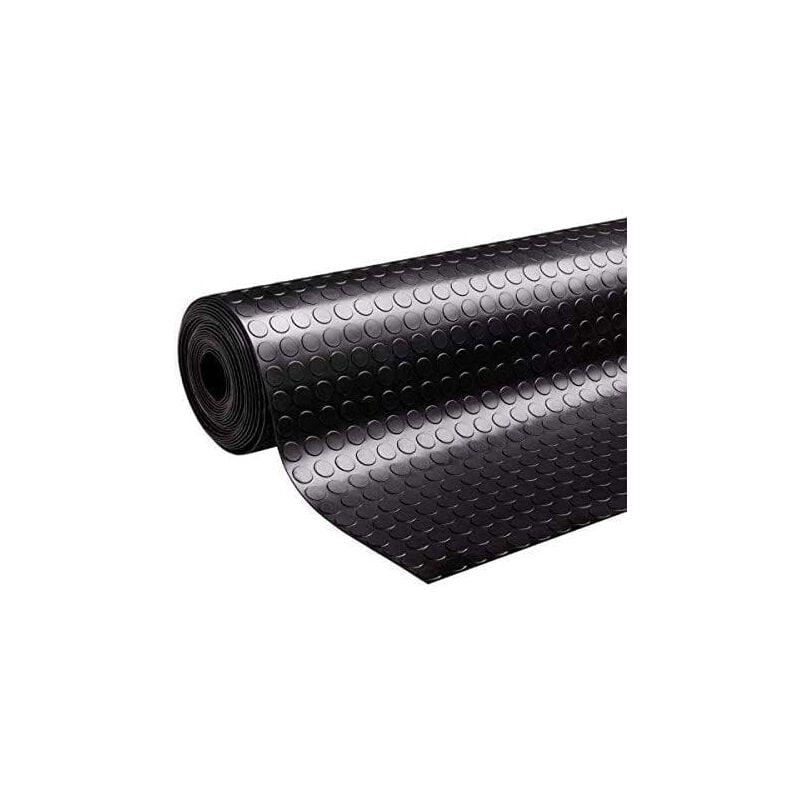 

Importación PAVIMENTO GOMA CÍRCULO NEGRO 3MM ROLLO 15x1M-LESTARE