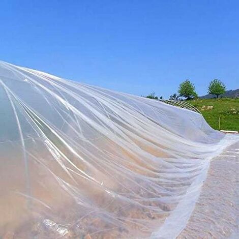 Mugar Plástico para agricultura Transparente 4x50 en 400 galgas