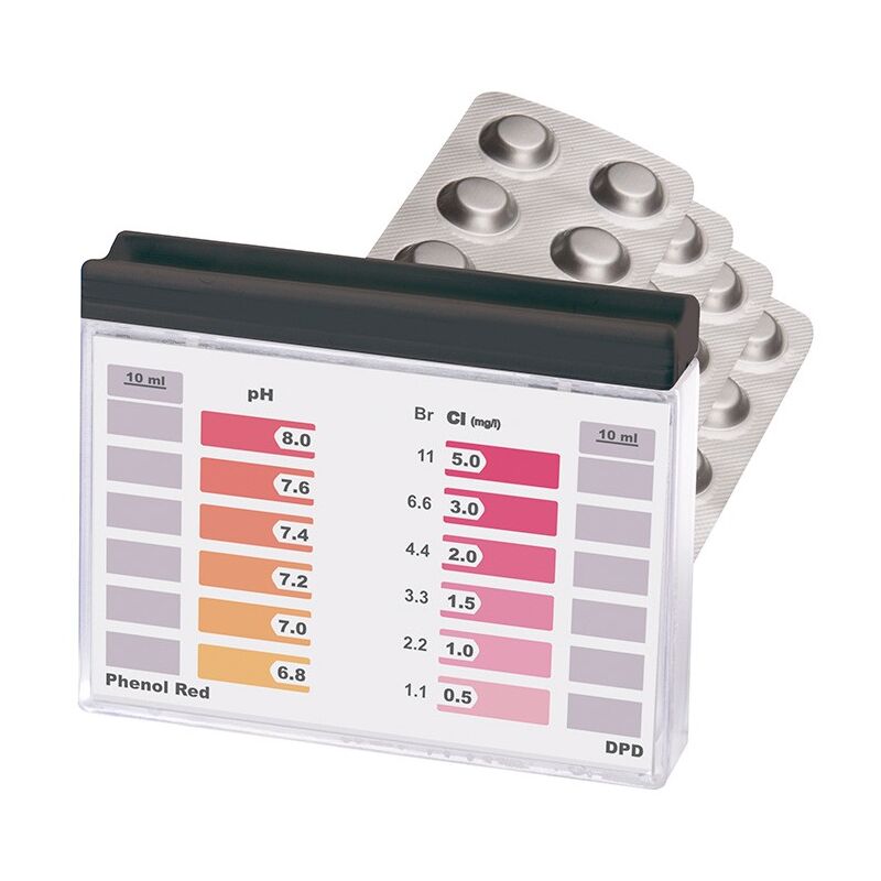 Pqs Test Kit Dpd Cl/Br 2 Probetas