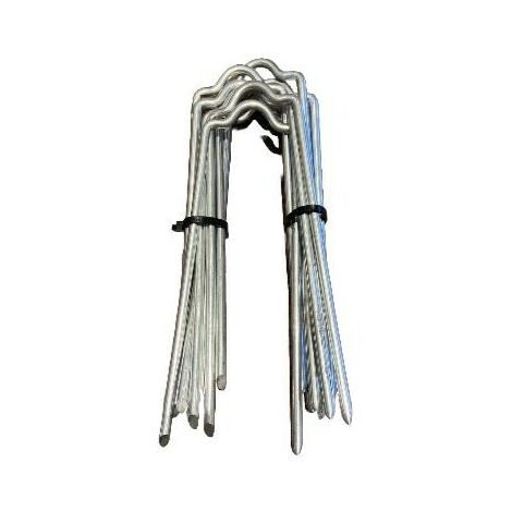 MUGGIOLI - PM519 - Forcella multiuso cm 17x5x17 in acciaio 10 pezzi