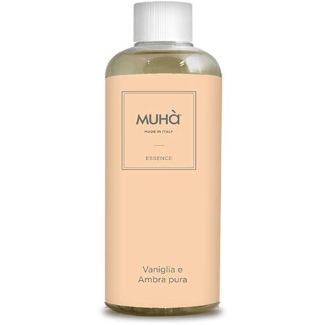 Muha' Essenza Ricarica ml.1000 Vaniglia e Ambra Pura