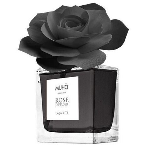 Muhà Rose Nera Diffuser Profumo Per Ambiente LEgni e The 100 Ml