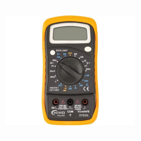 mul001 dt850l multimètre numérique mul001 dt850l