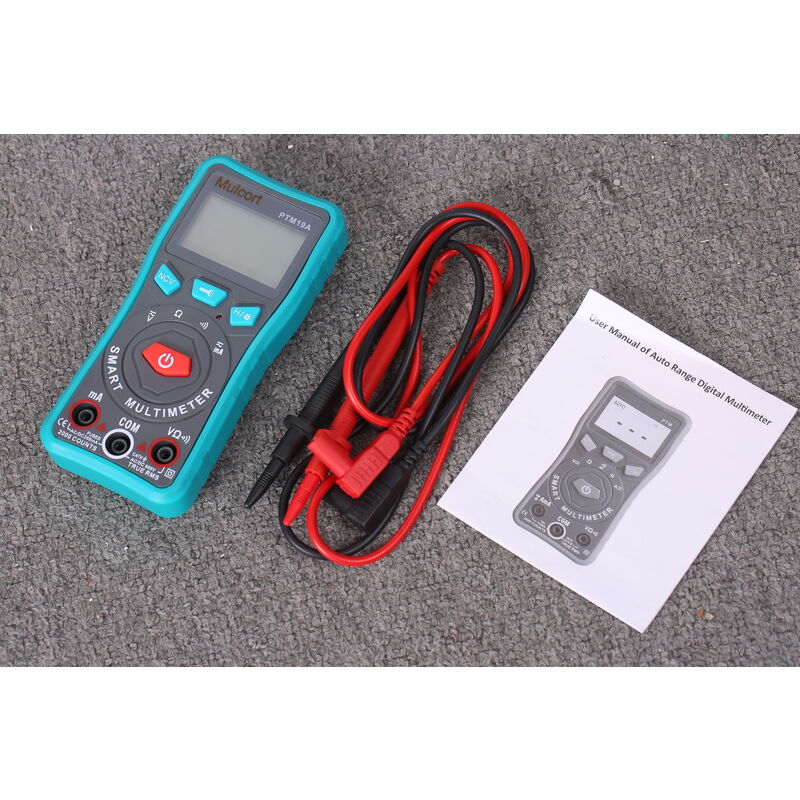 

Asupermall - Mulcort Compact Handheld True RMS Auto-Ranging AC / DC DMM Multimetro digital Voltaje / Resistencia / Continuidad / Voltaje sin contacto