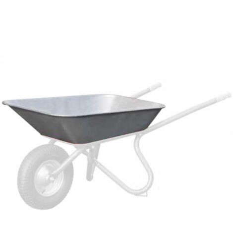 Mulde 85l für Export, verzinkt, gelocht, 1,2mm