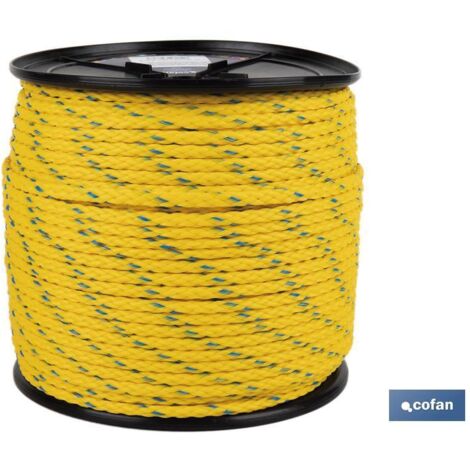 Mulinello Corda Nautica Multiuso 10 mm 100 M Giallo/Blu