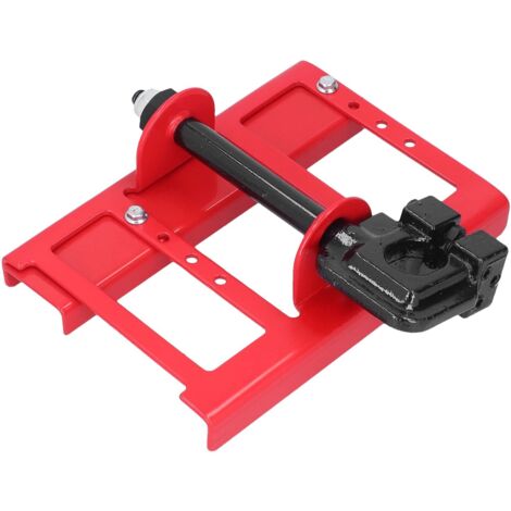 Mulino per motoseghe Taglio verticale rosso Forniture per la lavorazione del legno indossabili e durevoli per operazioni di carpenteria