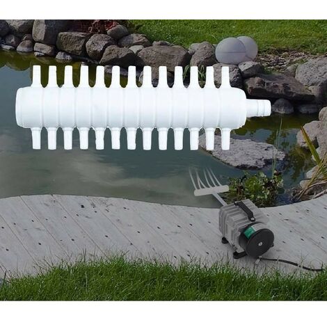 Multi Diviseur 26 Sorties Aérateur & Pompe à Air Bassin & Aquarium : Plastique